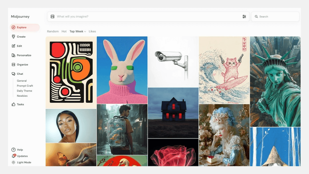 画像生成・動画生成など特化型AIの画像